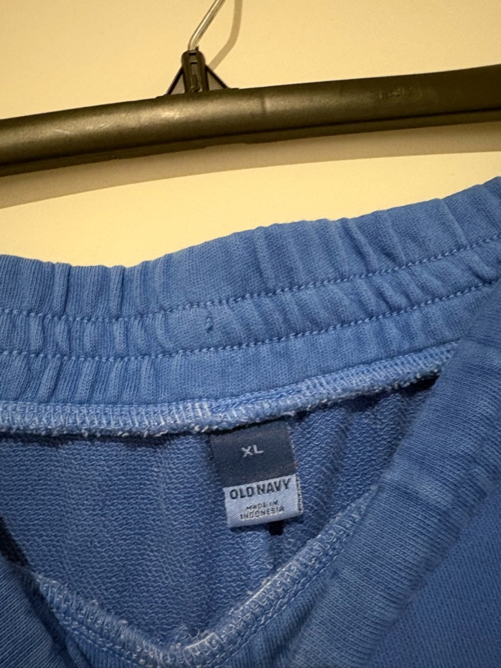 Old navy extra high waisted‎ terry sweatshirts sapphire blue size XL - Picture 4 of 10